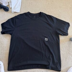 Nike Black Short-Sleeve Tee with Small Chest Patch